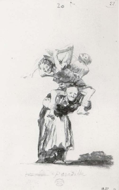 Francisco Goya Pesadilla Sweden oil painting art